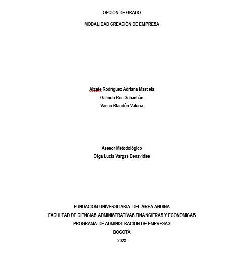 TESIS Y PROYECTOS DE GRADO
